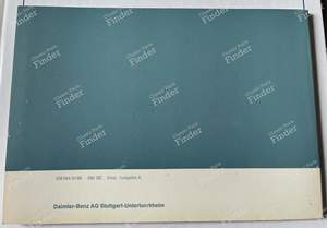 Owner's manual 280SE W108 - MERCEDES BENZ W108 / W109 - 1085843496- thumb-1
