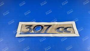 Monogramm-Emblem für den Kofferraum – CC-Version - PEUGEOT 307 - 8665Z7- thumb-1