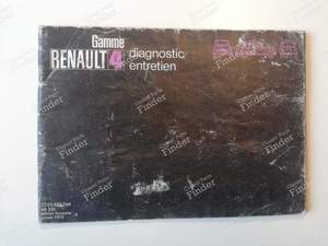 Bedienungs- und Wartungsanleitung - RENAULT 4 / 3 / F (R4) - 7701432704- thumb-8