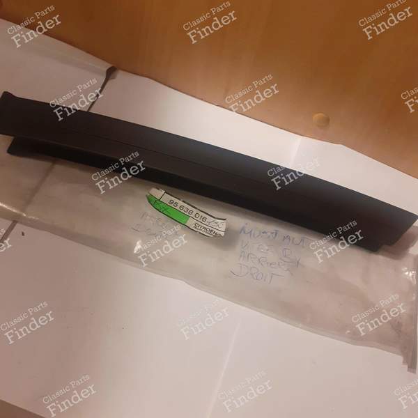 Rail de guidage de vitre de porte arrière gauche - CITROËN BX - 95638016- 1