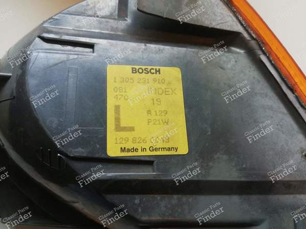 Pair of orange flashing lights - MERCEDES BENZ SL (R129) - 1305231911 (D) / 1305231910 (G)- 5