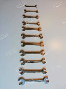 Ensemble de clés plates pour Porsche 356 pour PORSCHE 356