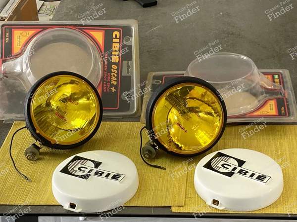 2 Oscars + Cibié "Spot" für R8 & R12 Gordini, Alpine... - RENAULT 8 / 10 (R8 / R10) - SPOT- 1