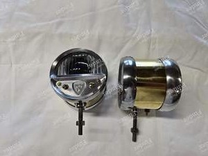 Paire de phares Marchal tonneau - BUGATTI Type 39 - thumb-1