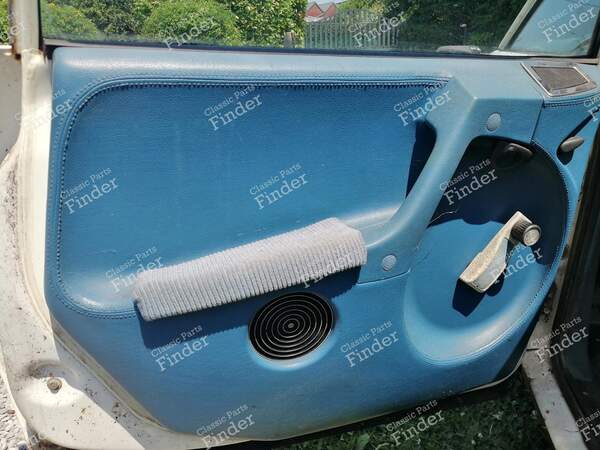 4 blue interior door trim pieces / panels - Series 1 - CITROËN CX - 1