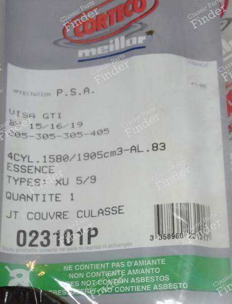 Rocker cover gasket - CITROËN Visa / C15 - 023101P- 1