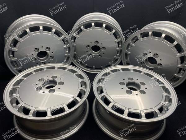 Alloy Wheels 'Gullideckel' 2014001502; 6.5Jx15 ET49 - MERCEDES BENZ 190 (W201) - 0