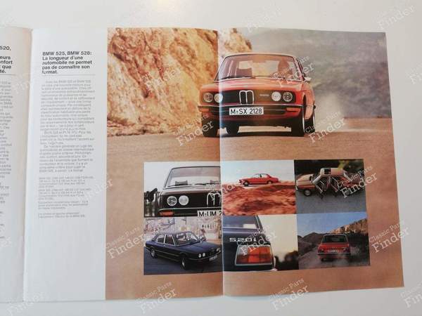 Serie 5 sales brochure - BMW 5 (E12) - 511030013- 3