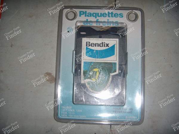 Plaquettes de freins - SIMCA-CHRYSLER-TALBOT 1307 / 1308 / 1309 / 1510 / 150 / Solara / Alpine - B322759- 0