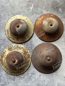 Four wheel caps for CITROËN Traction Avant (7 / 11 / 15)