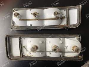 Set of 2 rear lights, right + left - RENAULT 16 (R16) - 8076D -  8076E / 638- thumb-1