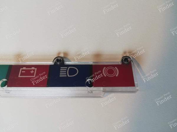 Instrument cluster - Symbols - MERCEDES BENZ SL (R107) - 3