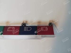 Instrument cluster - Symbols - MERCEDES BENZ SL (R107) - thumb-3