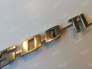 1600 TL trunk emblem - VOLKSWAGEN (VW) 1500 / 1600 (Typ 3) - 311653687A- thumb-3