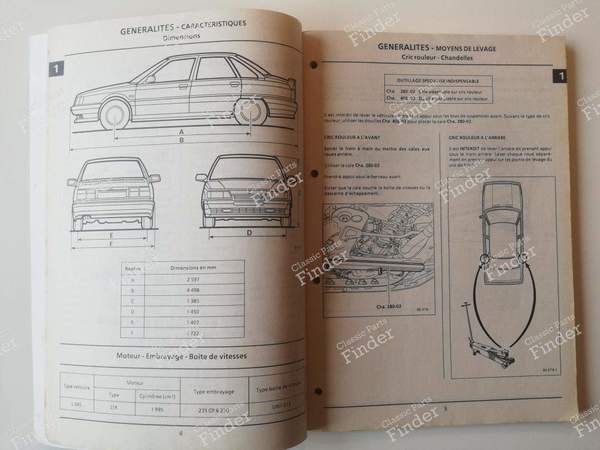 M.R. 291 - Manuel de réparation R21 2L Turbo - RENAULT 21 (R21) - 7711082885- 3