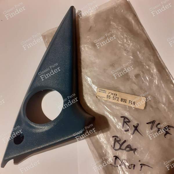 Moulure cache rétroviseur intérieur droit - CITROËN BX - 95573831FLQ / 95573071FLO / 95573831ED- 0