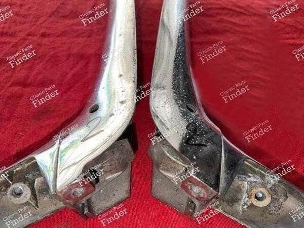 Pair of rear trunk compasses - Chrome version - CITROËN DS / ID - 9