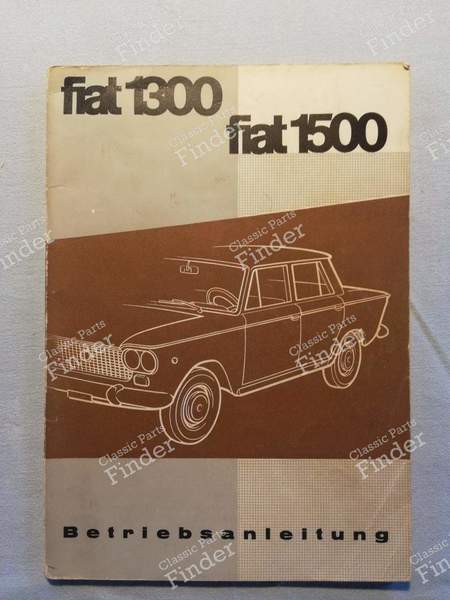 Bordbuch - FIAT 1300 / 1500 - 300-1160- 0