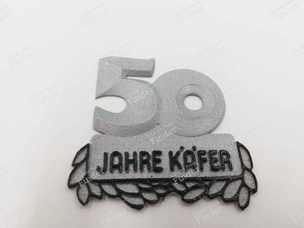Emblem '50 Jahre Käfer - VOLKSWAGEN (VW) Käfer / Beetle / Coccinelle / Escarabajo - Equiv. 111853687- 0