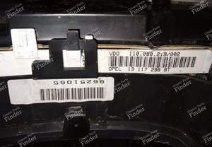 Meter block - OPEL Astra / Optima (F) - 13 117 298 BT / 110.080.219/002- thumb-2