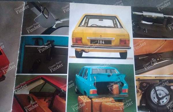 Oldtimer-Werbung - 104 Limousine - PEUGEOT 104 / 104 Z - 1