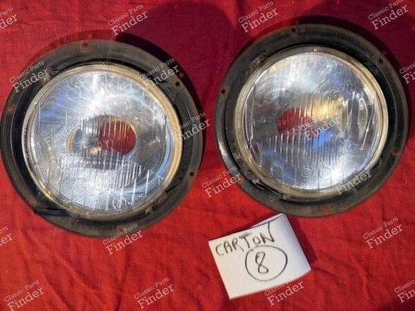 Pair of headlights - RENAULT 4 / 3 / F (R4) - 1