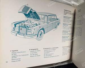 Maintenance manual - MERCEDES BENZ 600 (W100) - 1005840796- thumb-4