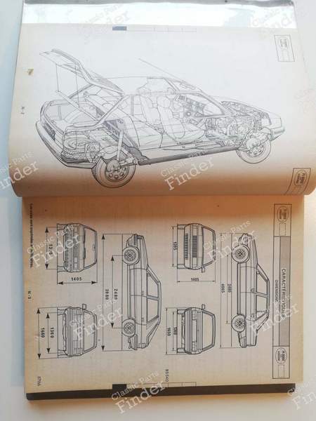M.R. 243 - Reparaturanleitung 'Karosserie'. - RENAULT 9 / Alliance / Broadway / 11 / Encore (R9 / R11) - 7711073708- 4