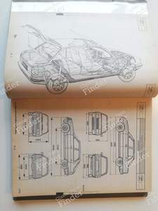 M.R. 243 - Reparaturanleitung 'Karosserie'. - RENAULT 9 / Alliance / Broadway / 11 / Encore (R9 / R11) - 7711073708- thumb-4