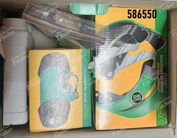 M G A K586550 Rear brake kit Audi 80 1,6 GLE, quattro 1,8S E, 90 2,0, 100 1,6 L5, VW Passat, Santana - AUDI 80/90 (B3/B4) - 586550- 3