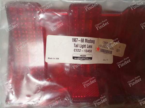 Taillight cabochon for model 67-68 new - FORD Mustang I (serie 1, 2 & 3) - C7ZZ - 13450- 1