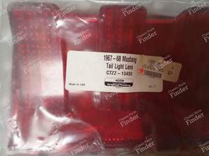 Taillight cabochon for model 67-68 new - FORD Mustang I (serie 1, 2 & 3) - C7ZZ - 13450- thumb-1