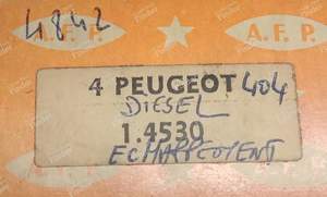 4 valves exhaust - PEUGEOT 404 - 1.4530- thumb-1