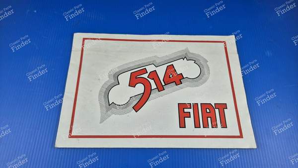 Brochure publicitaire - FIAT 514 - 514- 0