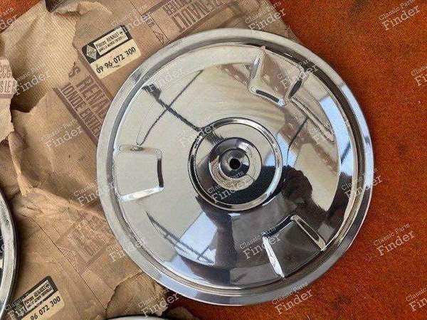 Set of three hubcaps - RENAULT 16 (R16) - 0996072300- 1