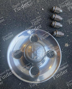 4 original steel rims - ALFA ROMEO Giulia Sprint GT / GTV / GTC / GTA (105/115 Coupés) - thumb-3