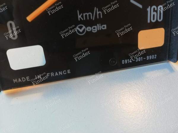 Kilometerzähler - RENAULT 5 / 7 (R5 / Siete) - 09143019902 / 7701023491- 3