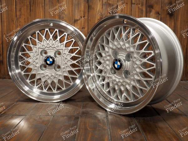 Melber Mesh 15 Zoll Leichtmetallräder Felgen 4x100 7Jx15 ET12 - BMW 2002, E21, E30 - BMW 1502 / 1602 / 1802 / 2002 / Touring (02-Serie) - 0