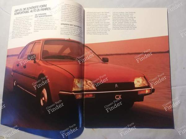 Prospekt Citroën CX - CITROËN CX - 1