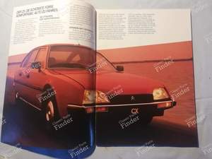 Prospekt Citroën CX - CITROËN CX - thumb-1