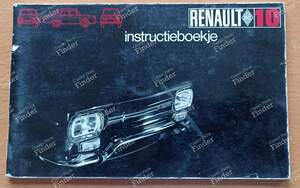 Maintenance Manual - RENAULT 10 (R10) - 7701428329- thumb-0