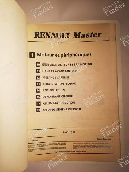 MR 311 - Moteur & Périphériques + Climatisation - RENAULT Master - 7711173001 / 7711173004- 2