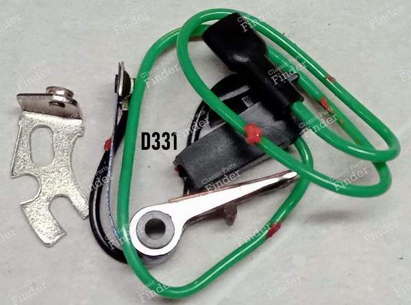 Ducellier D331 flat-head screws - Peugot 204, 304, Simca 1100, Bagheera... - PEUGEOT 204 - sans- 0