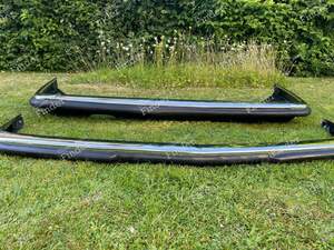 Front + Rear Early Euro Chrome Bumpers - MERCEDES BENZ SL (R107) - thumb-6