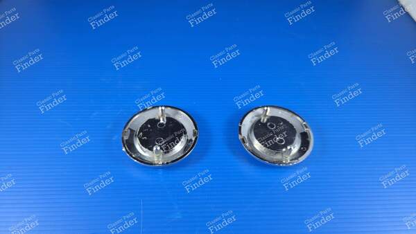 Set of 2 Badges - Rear Side Post Emblems - SIMCA-CHRYSLER-TALBOT 160 / 180 / 2 litres / 1609 / 1610 - 2