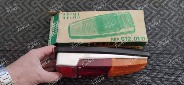Right Rear Taillight Lens - RENAULT 8 (R8) - 612.01D- 2