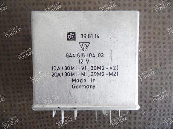 RELAIS DOUBLE MOTOVENTILATEUR - PORSCHE 944 - 94461510403 - Equiv. 94461510401 ou 94461510402 et 94461510404- 0