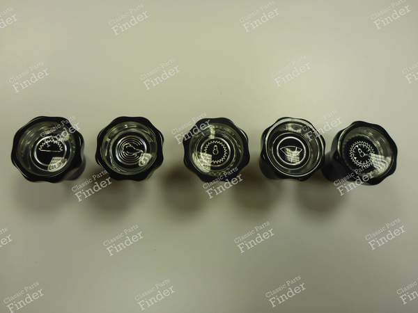 Boutons d'interrupteur, set - ALFA ROMEO Giulia Sprint GT / GTV / GTC / GTA (105/115 Coupés) - 1