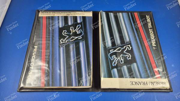 On-board pocket instructions for use - PEUGEOT 305 - 1