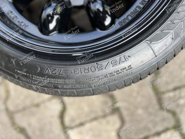 Radsatz mit neuen Reifen S Spoke schwarz gepulvert wie neu - MINI  - 3